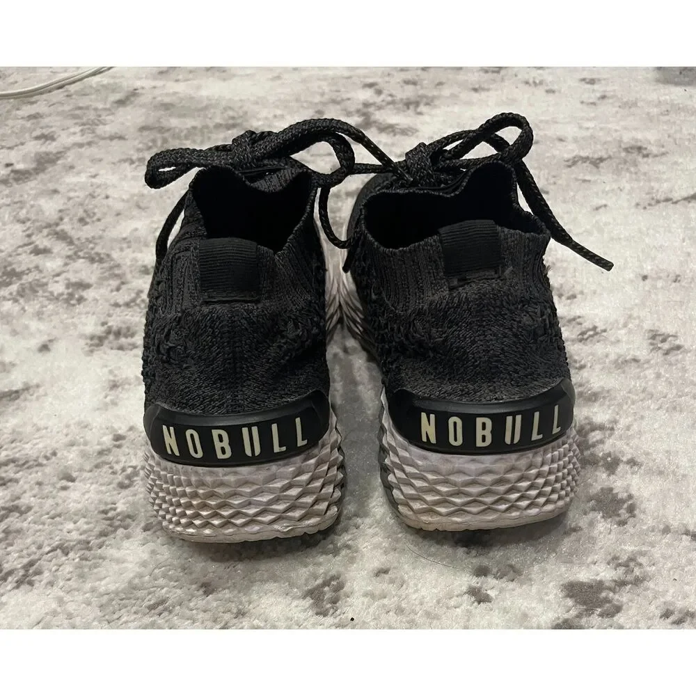 NOBULL Allday Knit Runner Sneakers Shoes Charcoal/Graphite Gray Women 8.5 Men 7